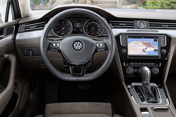 VW Passat rental in Moscow
