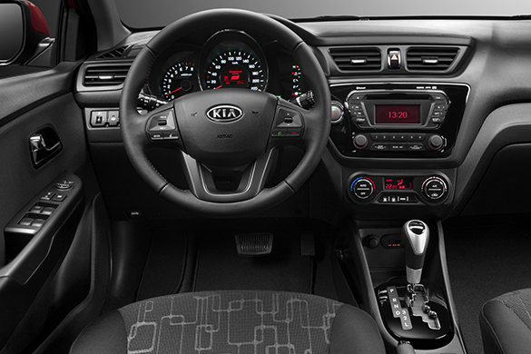 Kia Rio rental in Moscow