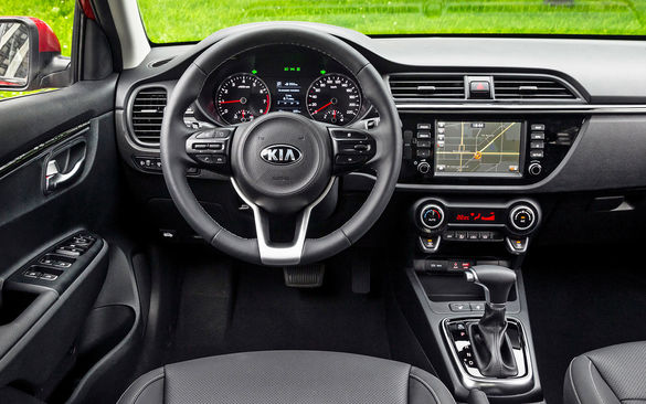 Kia New Rio sedan rental in St. Petersburg