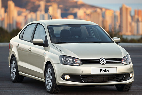 VW Polo sedan rental in St. Petersburg