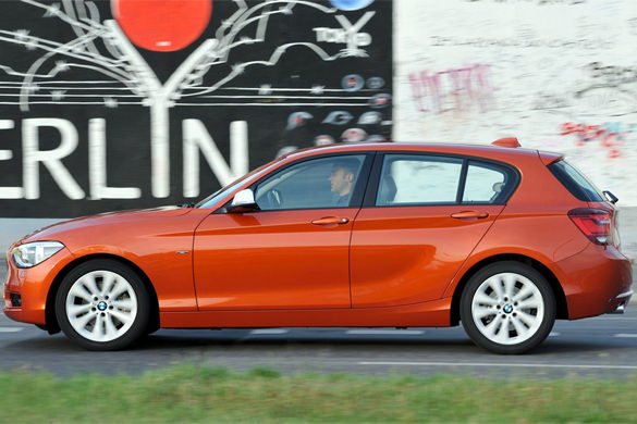 BMW 118i rental in Moscow