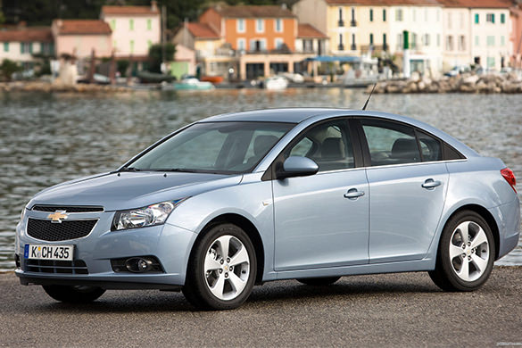 Chevrolet Cruze rental in Ekaterinburg